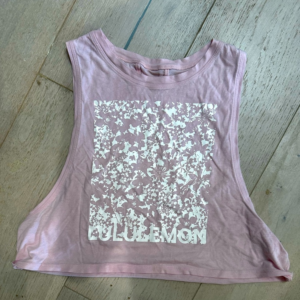 Cropped Lululemon Tank-Sz 4